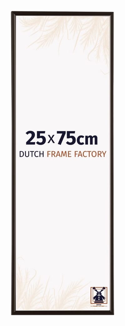 Fotolijst 25x75 cm - Kunststof - Antraciet - Easy