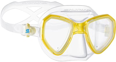 Salvimar Morpheus Duikmasker Transparant,Geel Man,Vrouw