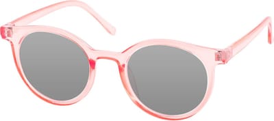 Vista Bonita CLASSIC – Zonneleesbril UV400 – Sterkte +1.00 – Kleur Salinas Pink – Groot model – Eyecatcher – Ronde pasvorm – Flexveren - Inclusief bijpassende etui en doekje