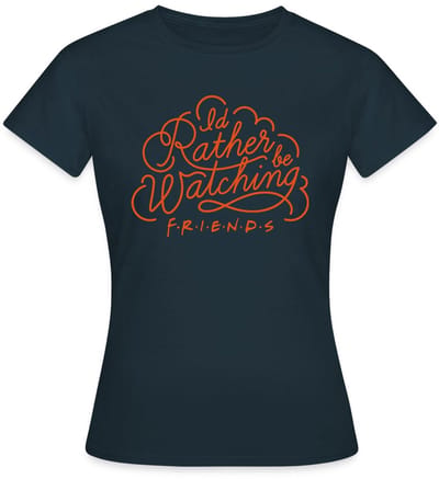 Friends Liever Kijken Naar T-Shirt Dames