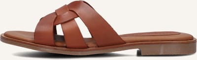STEFANO LAURAN 790 Slippers - Dames - Cognac - Maat 37