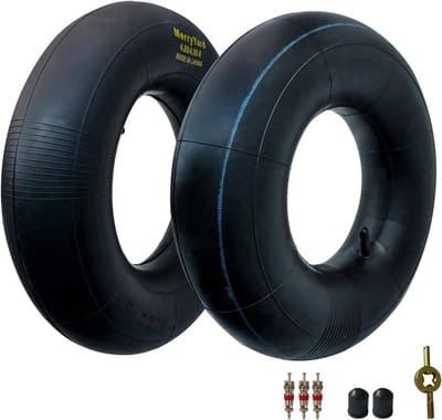 2-Pack Binnenbanden 4.80/4-8 Inch met TR13 Rechte Ventiel voor Kruiwagen, Grasmaaier en Karren