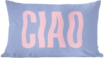 Sierkussens - Kussentjes Woonkamer - 60x40 cm - Ciao - Roze - Blauw - Golvend