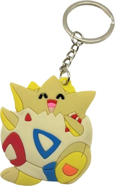 Pokémon, Ash Ketchum, Togepi, Sleutelhanger, Sleutelbos, Ei, Brock, Misty, Pokeball, Gym Master