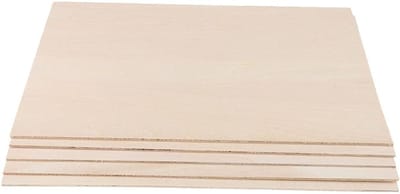 Balsa Houten Platen voor DIY Creaties - 10 Stuks voor Modelbouw, Houtbewerking en Speelgoed - 50x200x1.5mm