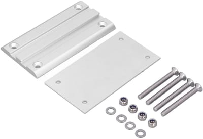 Dailygoody - Tafelpoten - Lagun Bevestiging - Verwijderbare en Draaiende Ondersteuning - Aluminium Leger - Stevige Tafelondersteuning - Voor Eettafels...