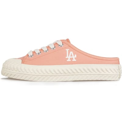 MLB Playball Mule Slip-On Antislip Duurzaam Lage Top Canvas Schoenen Unisex Sneakers Kersroze 32SHS1111-07P 38 white