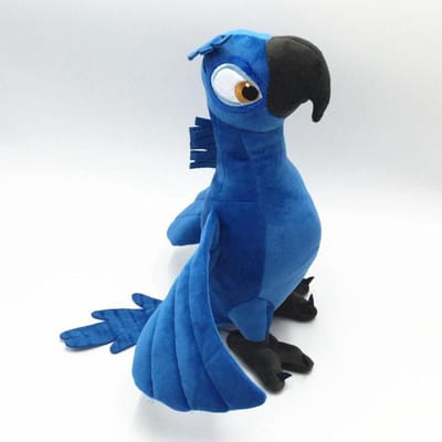 35CM Rio Kala Tiago Pluche Poppen Speelgoed Blauwe Juweel Papegaai Vogel Kussen Kussen Anime Drop Shipping