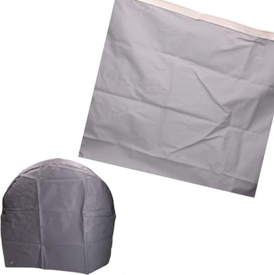 Luifel Tochtstrook - Wiel Cover - Camper Beschermen - Eenvoudig te Bevestigen - 3 Meter - Grijs