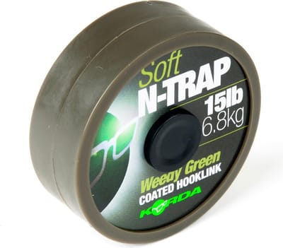 Korda N-Trap Soft - Onderlijnmateriaal - 6.8 kg - Weedy Green