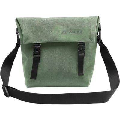 VAUDE Fietsenzak Schoudertas met laptopvak Augsburg IV Bike Bag Willow Green Kaki