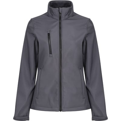 Regatta Dames/dames Ablaze 3-lagige Membraan Soft Shell Jacket (Afdichting Grijs/Zwart)