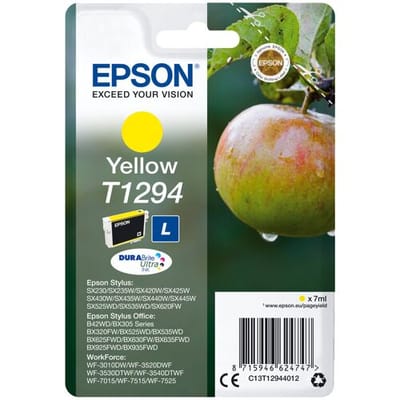 Epson Apple enkelverpakking geel T1294 DURABrite Ultra Inkt