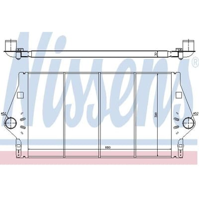 InlaatluchtRadiator NISSENS 96779