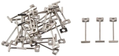 Tegel Leveling Naalden - Vervangpinnen Tegelnivelleer - Muren Vloeren Bouwen - Herbruikbaar Roestvrij Staal - 1mm x 10mm - Metaal