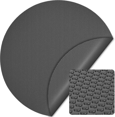 Ronde Zwarte Solarfolie voor Zwembad 3,6m - Zonne-energie Verwarming