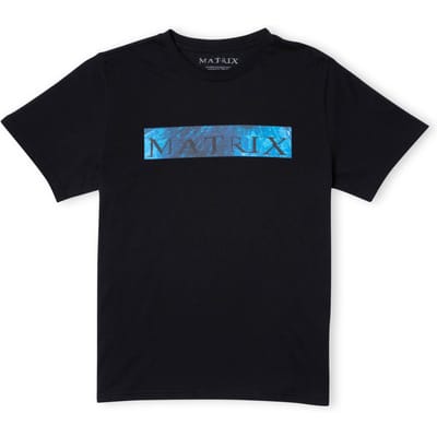 The Matrix Code Men's T-Shirt - Zwart - S