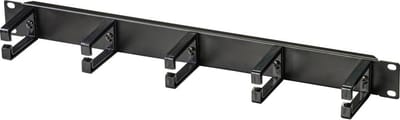 Renkforce RF-4755508 482.6 mm 19 inch Kabelgeleiding voor patchkast Zwart