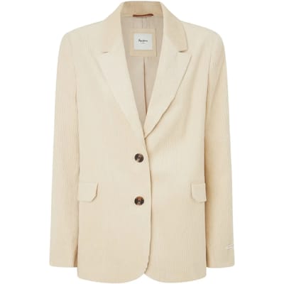 Pepe Jeans Cara Blazer Beige XS Vrouw