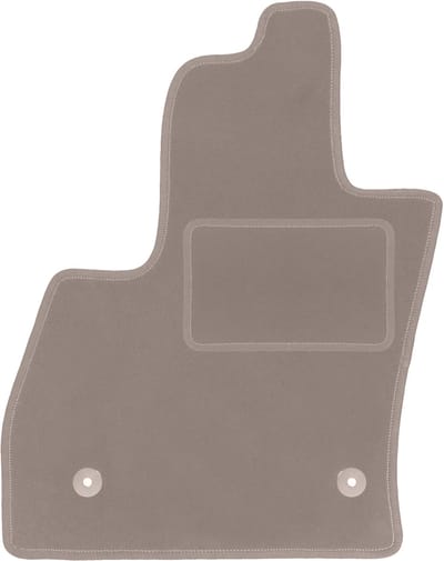 Beige bestuurdersmat voor: Fiat 500L minivan (2012-)