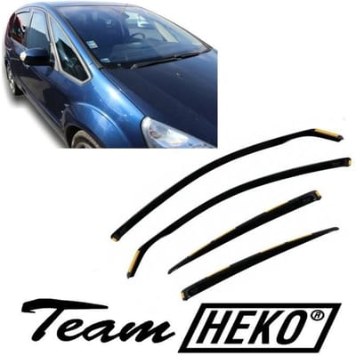 J&J AUTOMOTIVE | Heko Deflecteurs d'air Déflecteurs de Vent Pour Ford S-Max 2006-2010