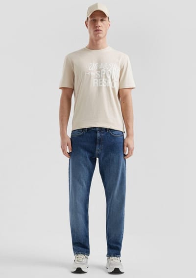 Q/S designed by - Heren broek - Maat W31 x L32 - Mannen - blauw - katoen
