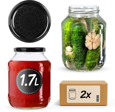 KADAX Pot Anna 1700ml fi89 TO-1700/2 + Deksel fi