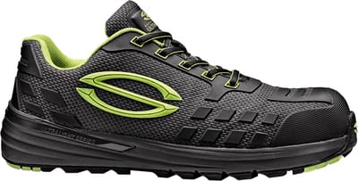 SIR SAFETY K-PLUS Veiligheidsschoenen S1PS HEREN Werkschoen Grijs - Glasvezel Neus en Composiet Tussenzool - Antislip SR - Antistatisch