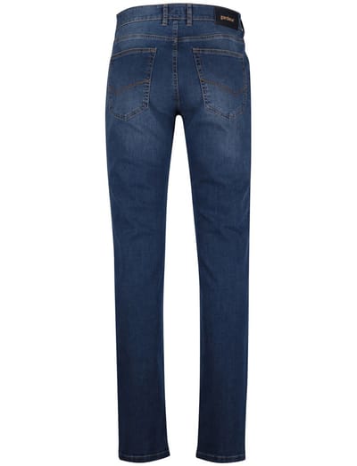 Gardeur jeans donkerblauw normale fit denim