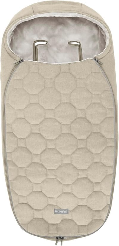 Wintermuff voor kinderwagens – Desert Beige