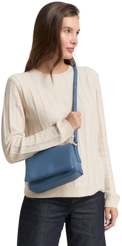 Tom Tailor - TTLISSI S schoudertas met klep - Maat ONESIZE - blue