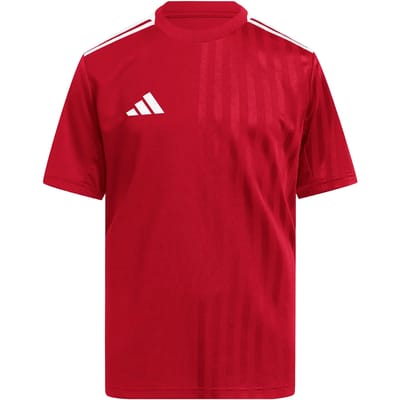 Adidas Campeon 25 T-shirt Met Korte Mouwen Rood 5-6 Years Kinderen