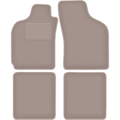 Beige velours matten voor: Fiat Albea sedan (2002-2010)