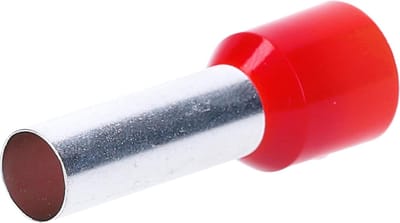 50 stuks Cembre adereindhulzen geïsoleerd 35mm² 25mm lang rood PKD35025 I industriële kwaliteit van de Duitse dealer