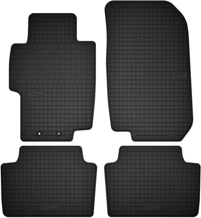 Wielganizator SolidTread Serie - Auto Rubbermatten - Zwart - Honda Accord VII - Sedan, Kombi, Tourer, Type-S