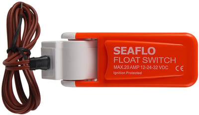 Seaflo Vlotterschakelaar, 12V/24V/32V, max 20A