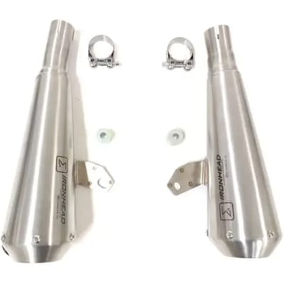 Silencer motorfiets linkerzijde Ixil Ironhead