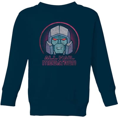 Transformers All Hail Megatron Kids' Sweatshirt - Navy - 98/104 (3-4 jaar)