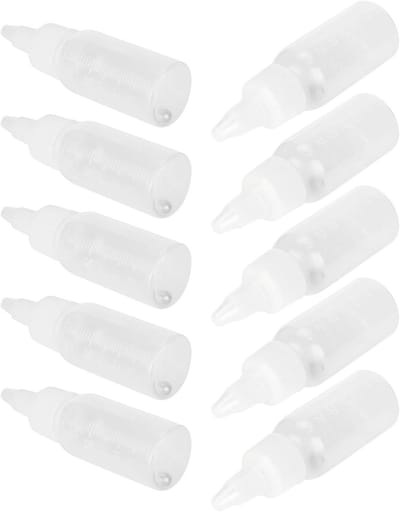 Lege Airbrush Verf Mengflessen 30ml - Corrosiebestendige Flessen voor Pigmenten en Condimenten met Schaal