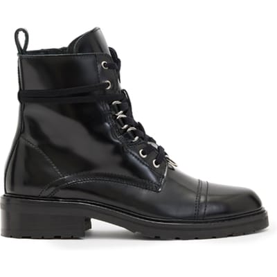 AllSaints Lira Black Maat: 37 | Laarzen Outlet | Dames | Zwart