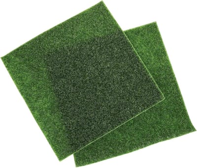 Kunstgras Matten - Balkon Gazon - Tuin Decoratie - Levensecht Uiterlijk - 30x30cm - Groen