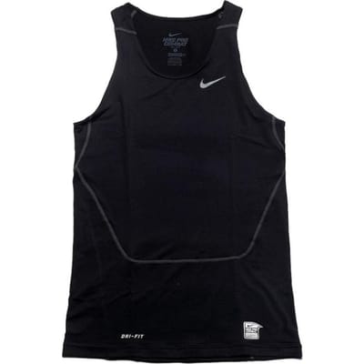 Nike Core Compression Tank 2.0 Met Klein Logo Heren Tops Zwart 634872-010 XL black
