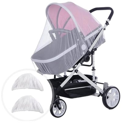 Muggennet voor Kinderwagen - Universele Insectenbescherming en Draagbare Vliegenbescherming voor Kinderen