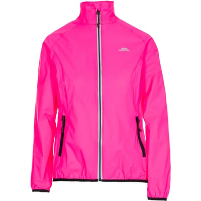 Trespass Beaming - Vrouwelijke Active Packaway Jkt Hi Visibility Roze - L