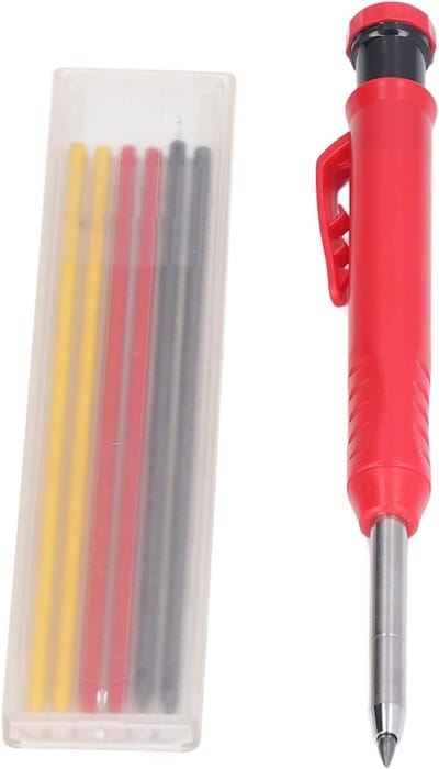 Houtbewerking Markeerpen - Kraspen Metaal - Precieze Markeringen - Hardmetalen Punt - 28 Mm - Met Vullingen