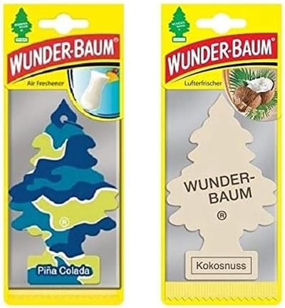 2-Pack Auto Luchtverfrisser Hangend - Pina Colada & Kokos Geur