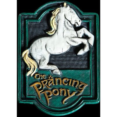 Weta Workshop Lord of the Rings Magnet The Prancing Pony