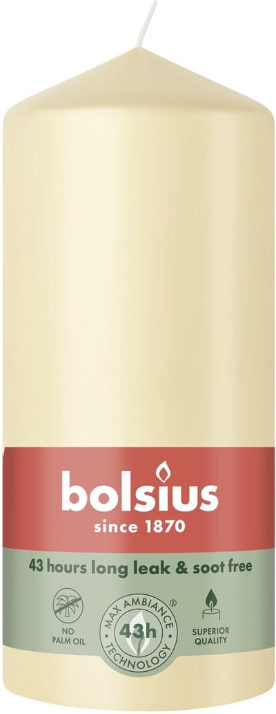 Bolsius Stompkaars 130/68 Beige (1 stuk)