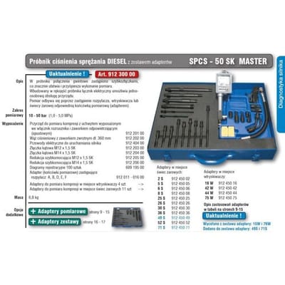 Gereedschap voor het onderhoud van cilinders en zuigers HP ZUP HP912 300 00