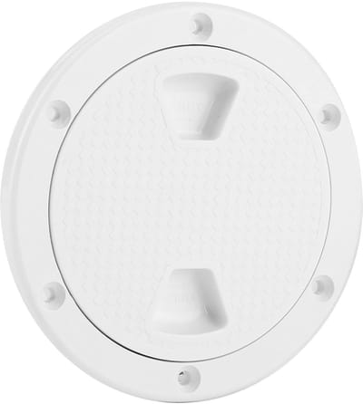 Dailygoody - ABS Plafondplaat - Afschroefbaar Inspectiepunt - Antislip - 10 cm Rond - Slagvast - Geschikt voor Boten - Modelnummer lyrlody74tfku0289